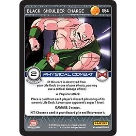 Image for Black Shoulder Charge (U64) (EVO) - Dragon Ball Z TCG