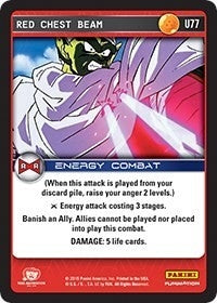 Image for Red Chest Beam (U77) (EVO) - Dragon Ball Z TCG