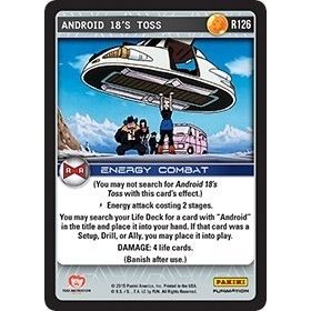 Image for Android 18's Toss (R126) (EVO) - Dragon Ball Z TCG