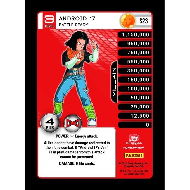 Image for Android 17 - Battle Ready (Rainbow Parallel Foil) (S23) (EVO) - Dragon Ball Z TCG