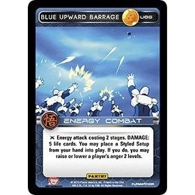 Image for Blue Upward Barrage (U86) (MOV) - Dragon Ball Z TCG