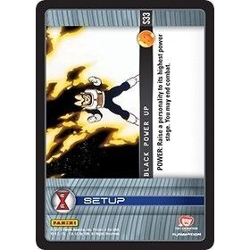 Image for Black Power Up (S33) (EVO) - Dragon Ball Z TCG