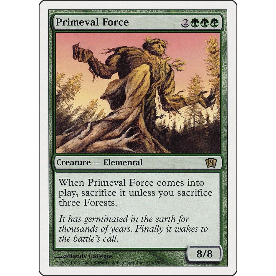 Image for Primeval Force (273) (8ED) - Magic: The Gathering