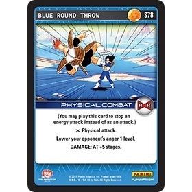 Image for Blue Round Throw (S78) (EVO) - Dragon Ball Z TCG