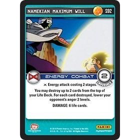 Image for Namekian Maximum Will (S92) (EVO) - Dragon Ball Z TCG