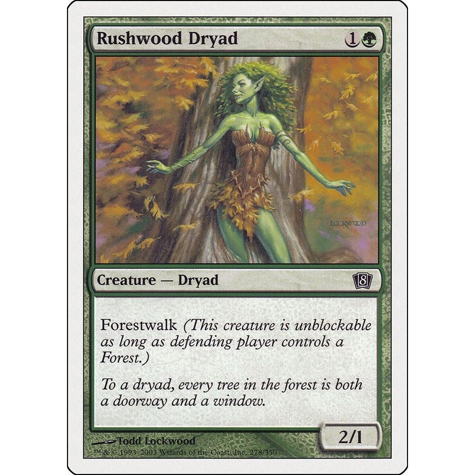 Image for Rushwood Dryad (278) (8ED) - Magic: The Gathering
