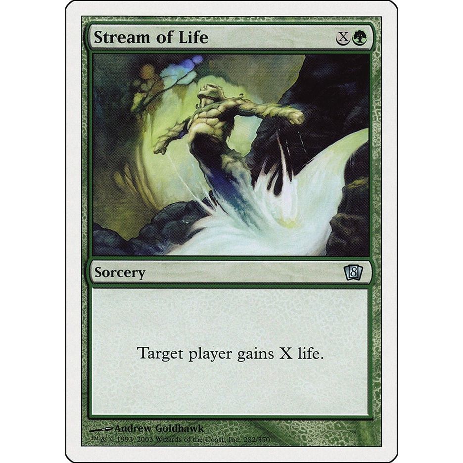 Image for Stream of Life (282) (8ED) - Magic: The Gathering