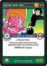Image for Saiyan Spin Kick (S174) (EVO) - Dragon Ball Z TCG