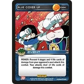 Image for Blue Cover Up (C24) (H&V) - Dragon Ball Z TCG