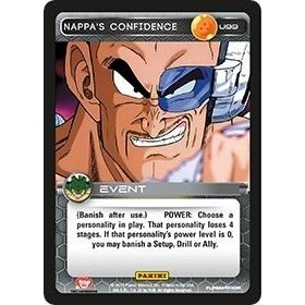 Image for Nappa's Confidence (U99) (H&V) - Dragon Ball Z TCG