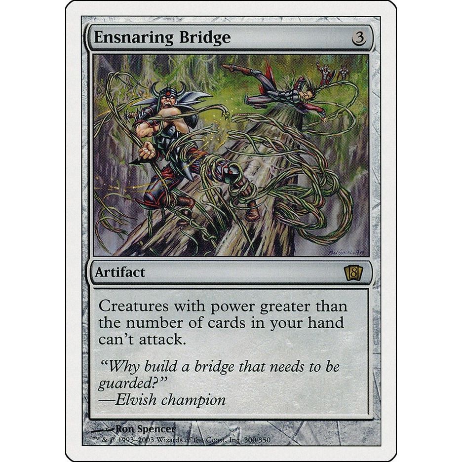 Image for Ensnaring Bridge (300) (8ED) - Magic: The Gathering