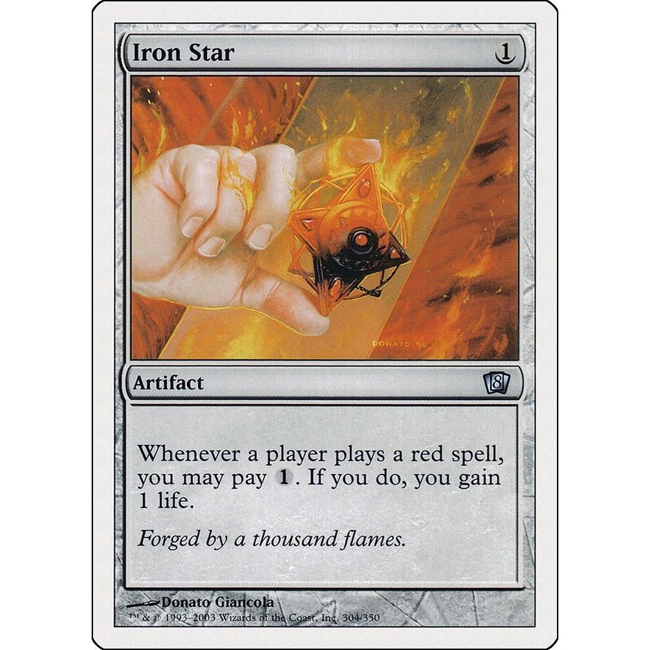 Image for Iron Star (304) (8ED) - Magic: The Gathering