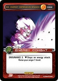 Image for Red Energy Defensive Stance (S69) (BASE) - Dragon Ball Z TCG