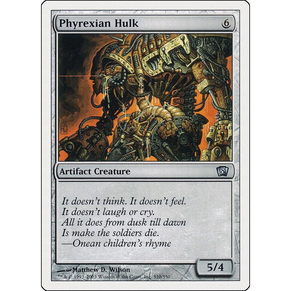 Image for Phyrexian Hulk (310) (8ED) - Magic: The Gathering
