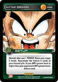 Image for Saiyan Enraged (S95) (BASE) - Dragon Ball Z TCG