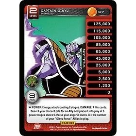 Image for Captain Ginyu - Energized (C7) (BASE) - Dragon Ball Z TCG