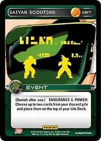 Image for Saiyan Scouting (C57) (BASE) - Dragon Ball Z TCG