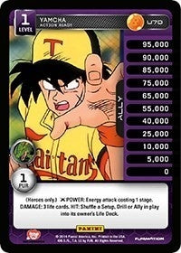 Image for Yamcha - Action Ready (U70) (BASE) - Dragon Ball Z TCG