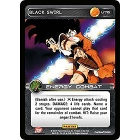 Image for Black Swirl (U78) (BASE) - Dragon Ball Z TCG