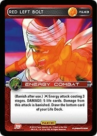 Image for Red Left Bolt (R143) (BASE) - Dragon Ball Z TCG
