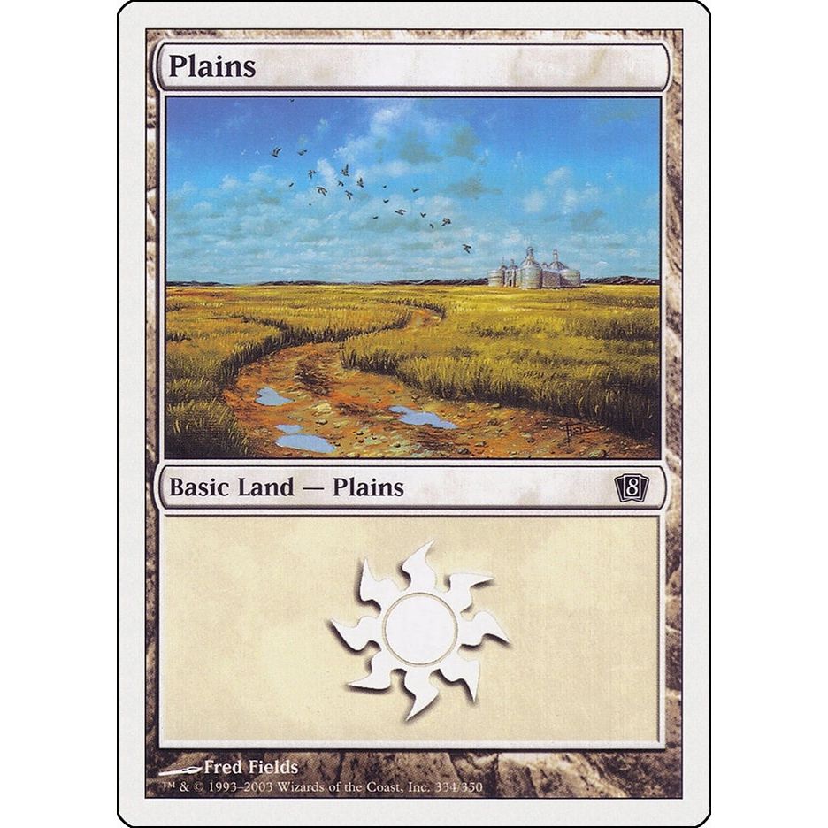 Image for Plains (334) (334) (8ED) - Magic: The Gathering