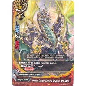 Image for Heavy Canon Cavalry Dragon, Big Guns (H-BT04/0048EN) (H-BT04) - Future Card BuddyFight