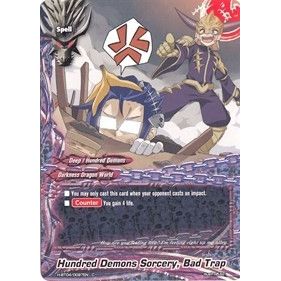 Image for Hundred Demons Sorcery, Bad Trap (H-BT04/0097EN) (H-BT04) - Future Card BuddyFight