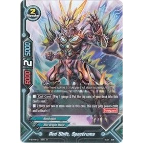 Image for Red Shift, Spectrums (H-BT04/0116EN) (H-BT04) - Future Card BuddyFight