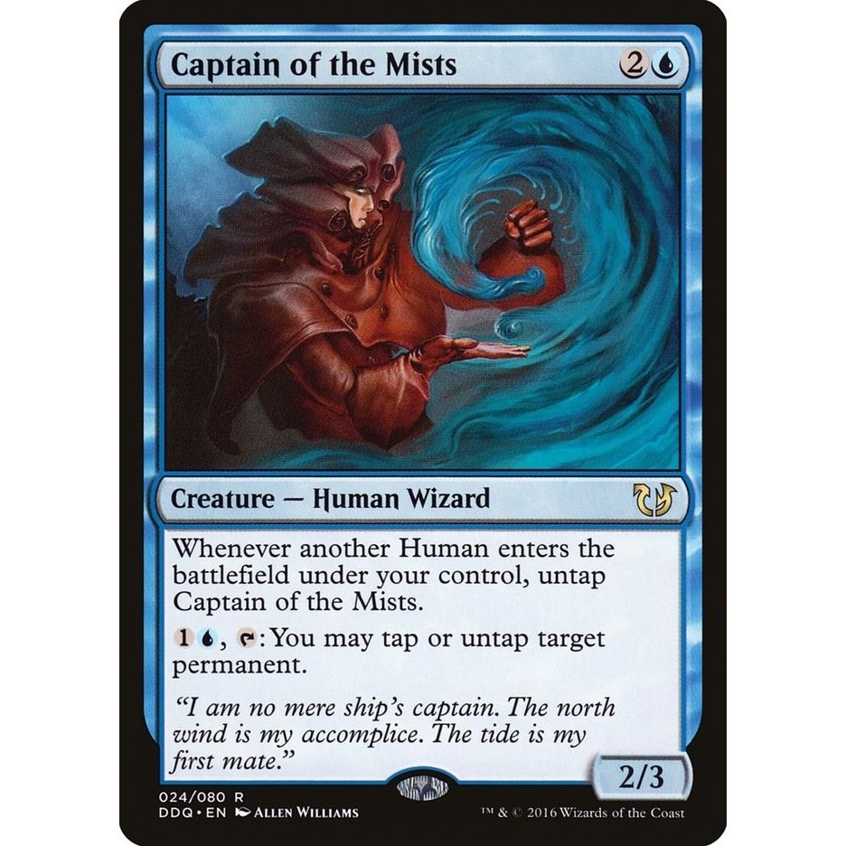 Image for Captain of the Mists (24) (DDQ) - Magic: The Gathering