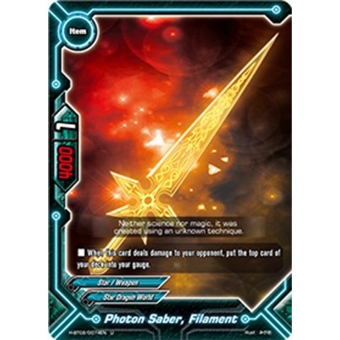 Image for Photon Saber, Filament (H-BT02/0074EN) (H-BT02) - Future Card BuddyFight