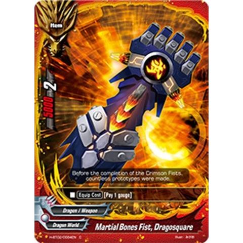 Image for Martial Bones Fist, Dragosquare (H-BT02/0084EN) (H-BT02) - Future Card BuddyFight
