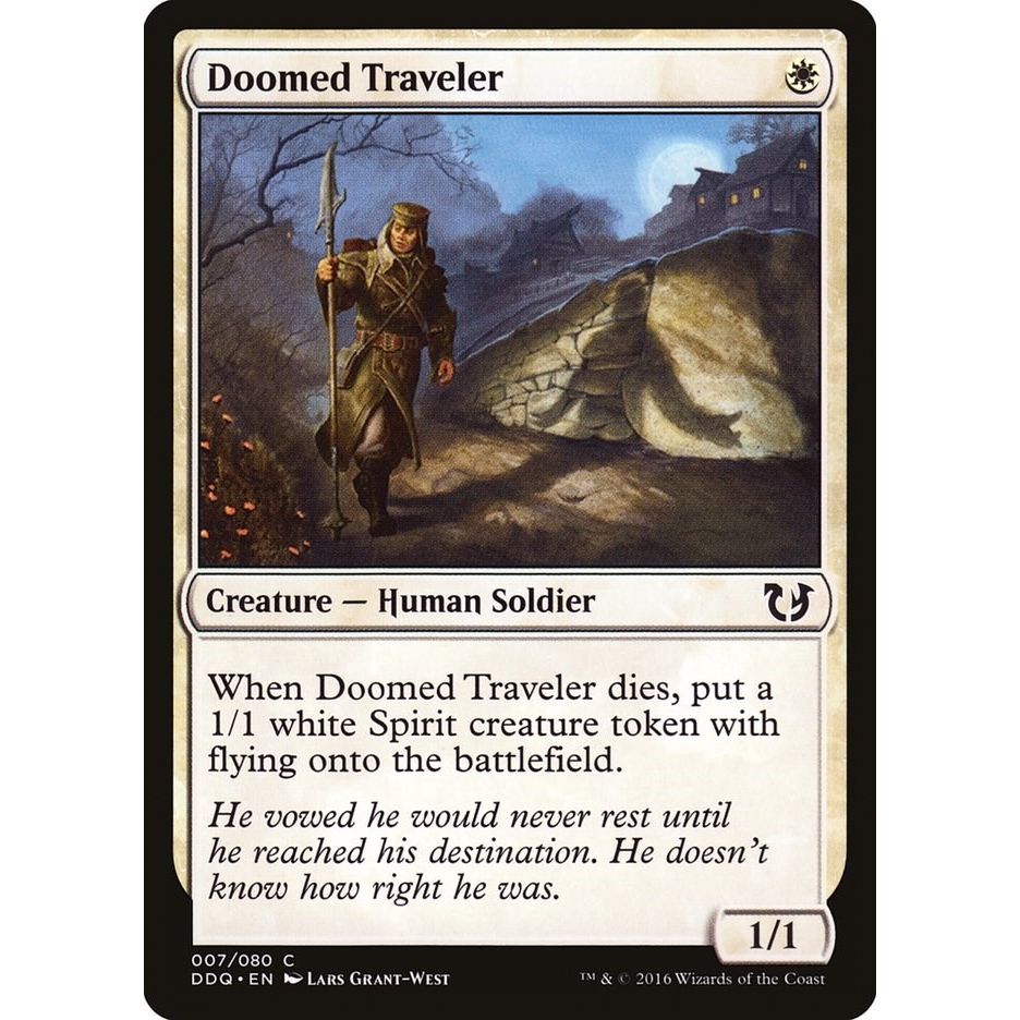 Image for Doomed Traveler (7) (DDQ) - Magic: The Gathering