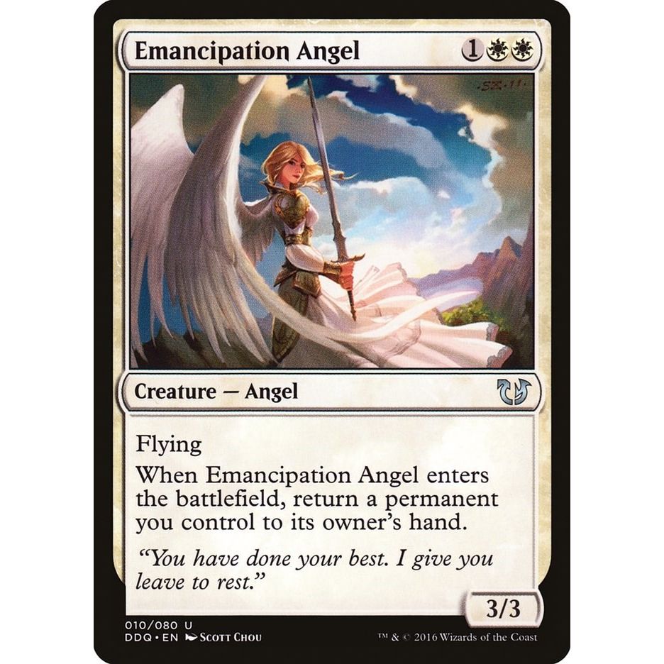 Image for Emancipation Angel (10) (DDQ) - Magic: The Gathering