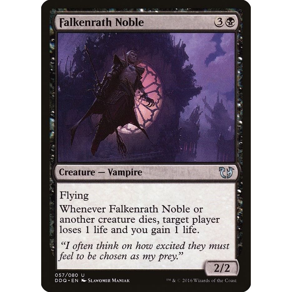 Image for Falkenrath Noble (57) (DDQ) - Magic: The Gathering