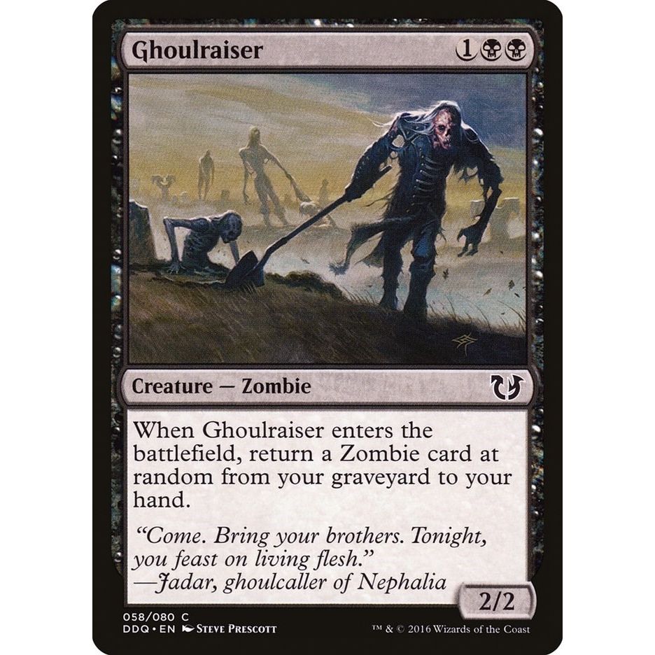 Image for Ghoulraiser (58) (DDQ) - Magic: The Gathering
