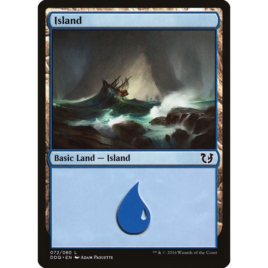 Image for Island (072) (72) (DDQ) - Magic: The Gathering