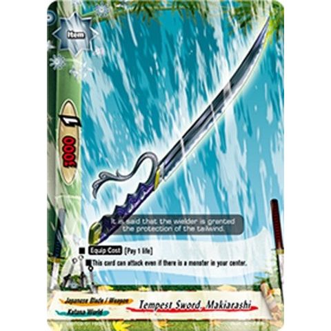 Image for Tempest Sword, Makiarashi (H-BT02/0118EN) (H-BT02) - Future Card BuddyFight
