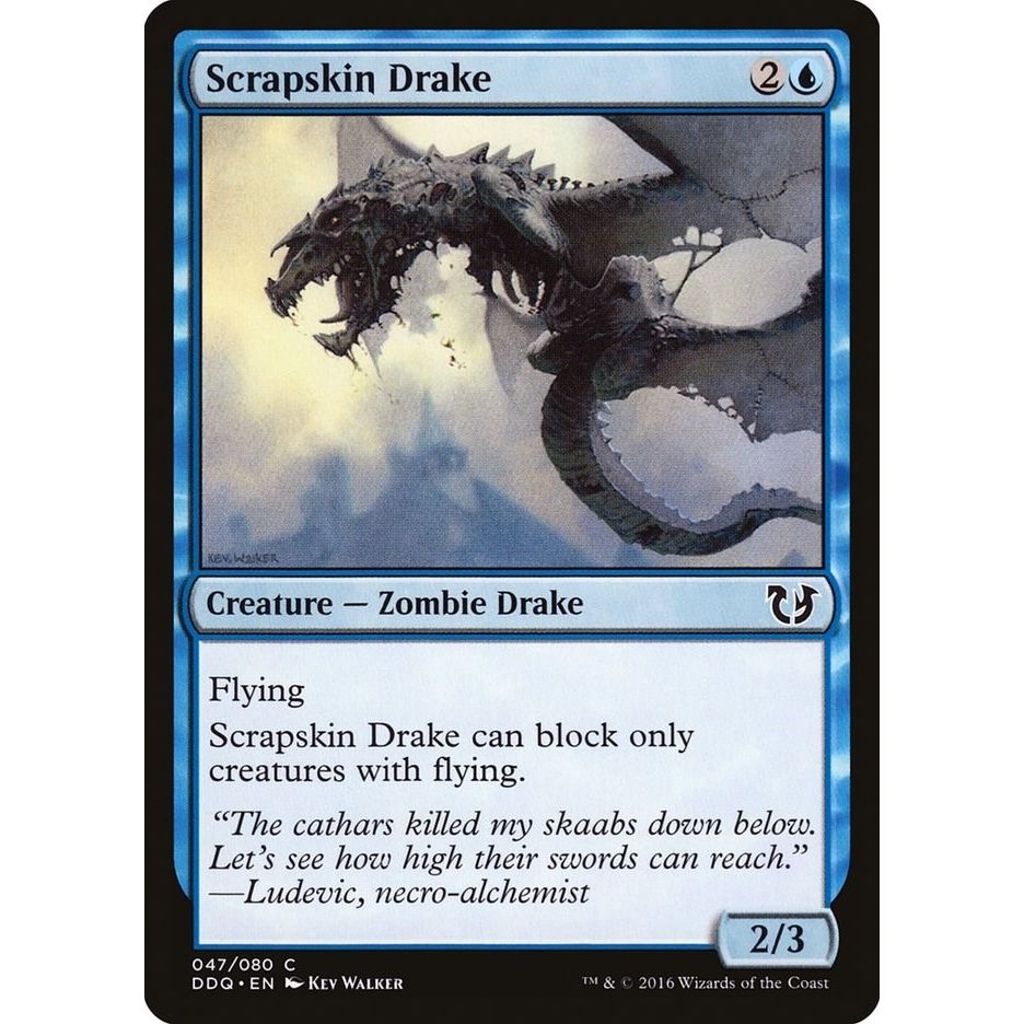 Image for Scrapskin Drake (47) (DDQ) - Magic: The Gathering
