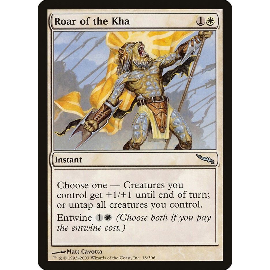 Image for Roar of the Kha (18) (MRD) - Magic: The Gathering
