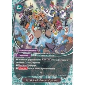 Image for Great Spell, Demon's Concert (H-PP01/0046EN) (H-PP01) - Future Card BuddyFight