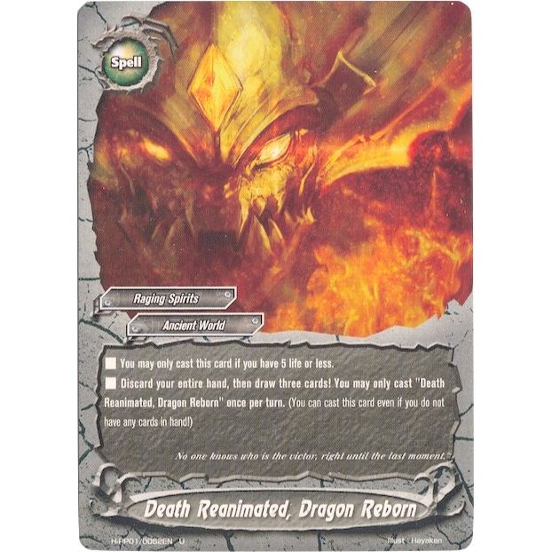 Image for Death Reanimated, Dragon Reborn (H-PP01/0052EN) (H-PP01) - Future Card BuddyFight