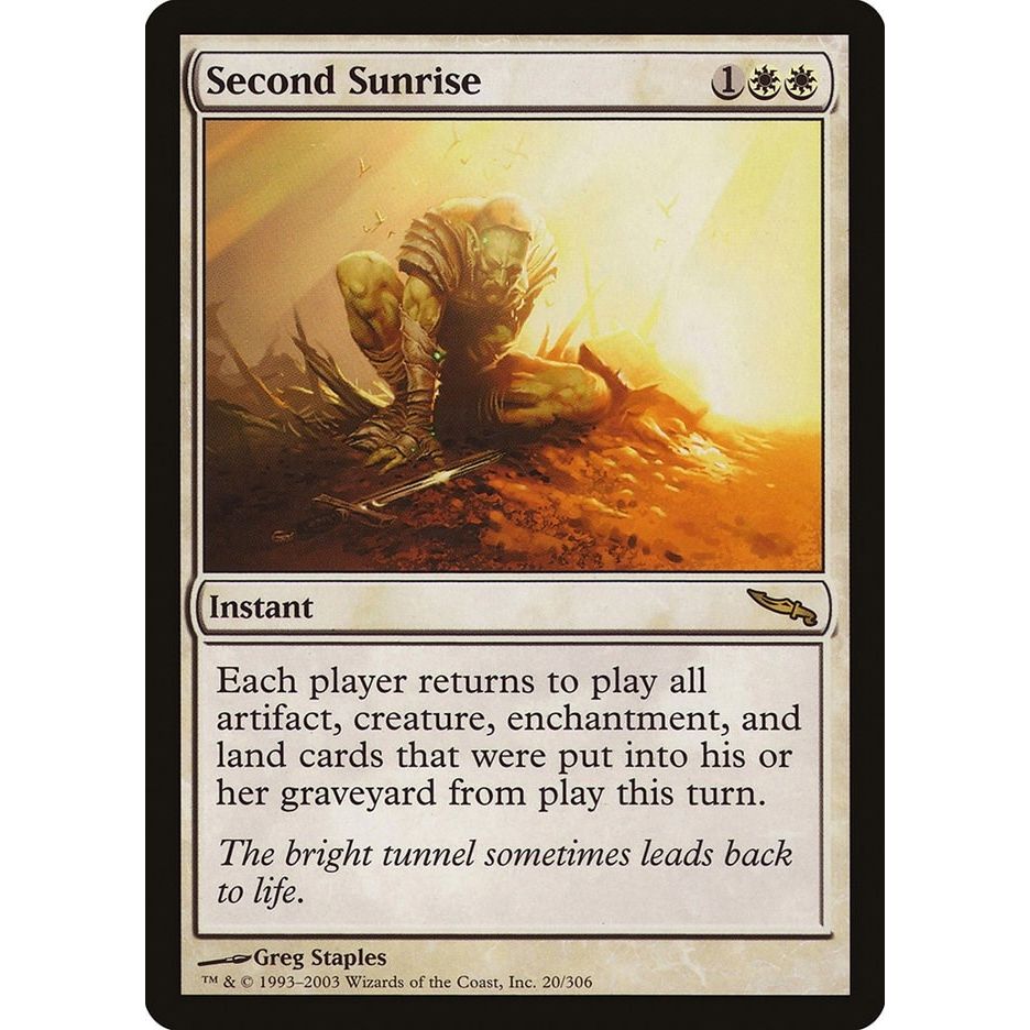 Image for Second Sunrise (20) (MRD) - Magic: The Gathering