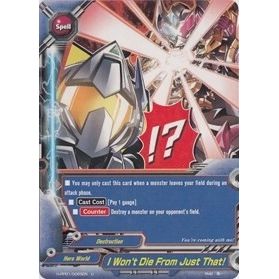 Image for I Won't Die From Just That! (H-PP01/0065EN) (H-PP01) - Future Card BuddyFight
