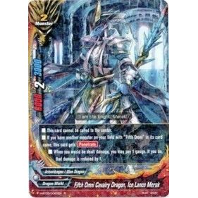 Image for Fifth Omni Cavalry Dragon, Ice Lance Merak (H-BT03/0022EN) (H-BT03) - Future Card BuddyFight
