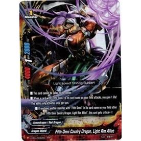 Image for Fifth Omni Cavalry Dragon, Light Rim Alliot (H-EB04/0062EN) (H-EB04) - Future Card BuddyFight