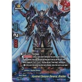 Image for Hundred Demons General, Braiden (H-EB03/0003EN) (H-EB03) - Future Card BuddyFight