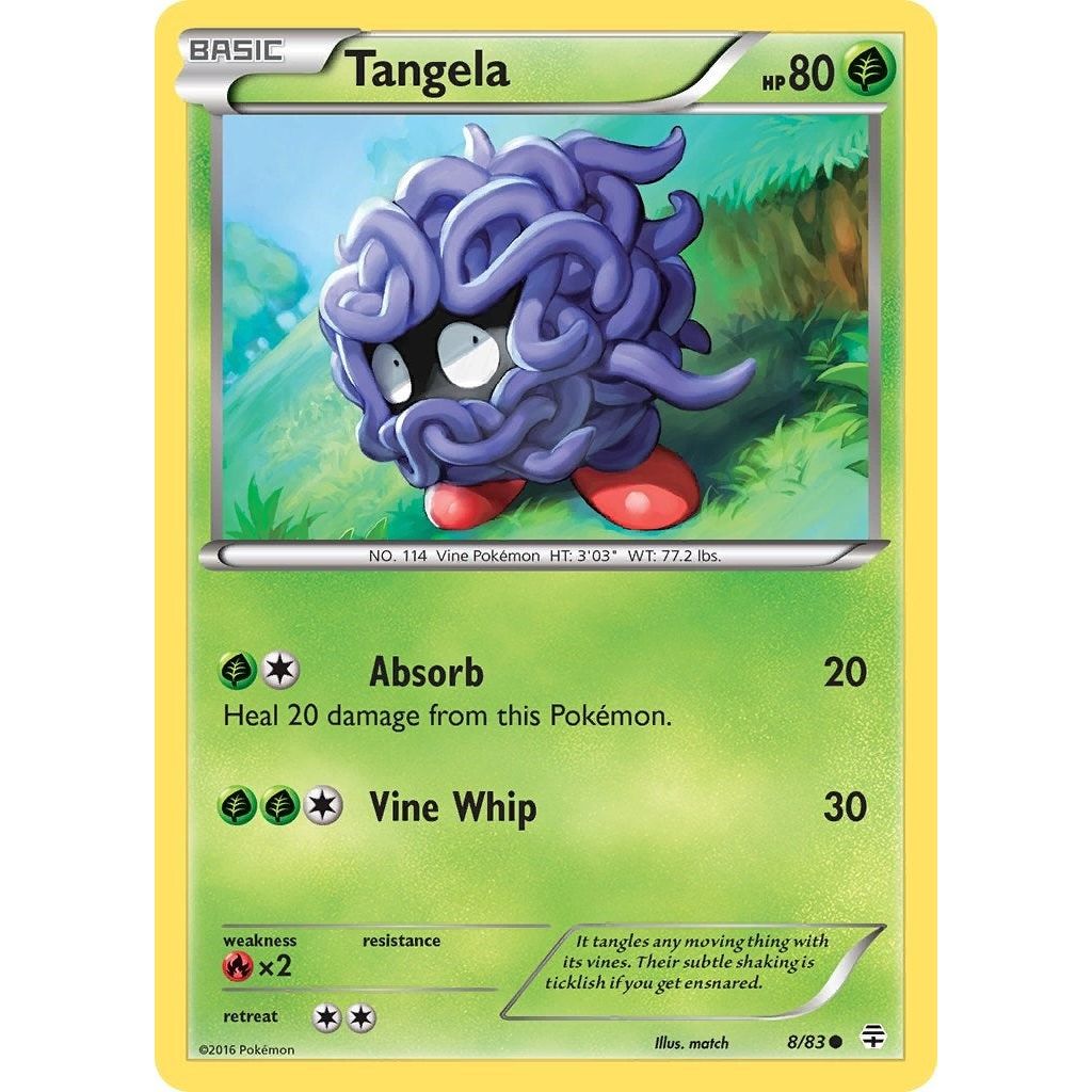 Image for Tangela (8/83) (GEN) - Pokemon