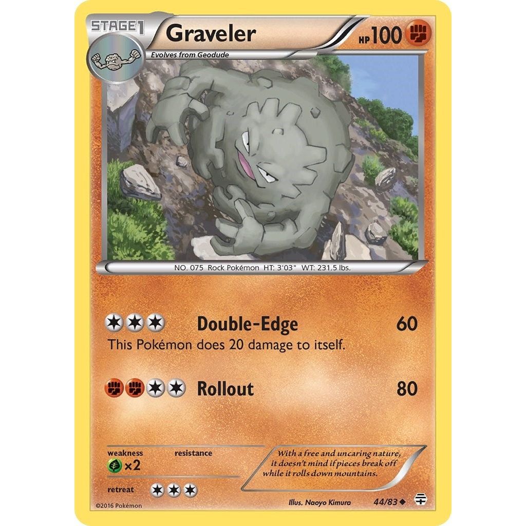 Image for Graveler (44/83) (GEN) - Pokemon