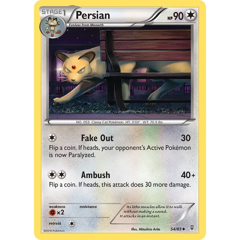 Image for Persian (54/83) (GEN) - Pokemon
