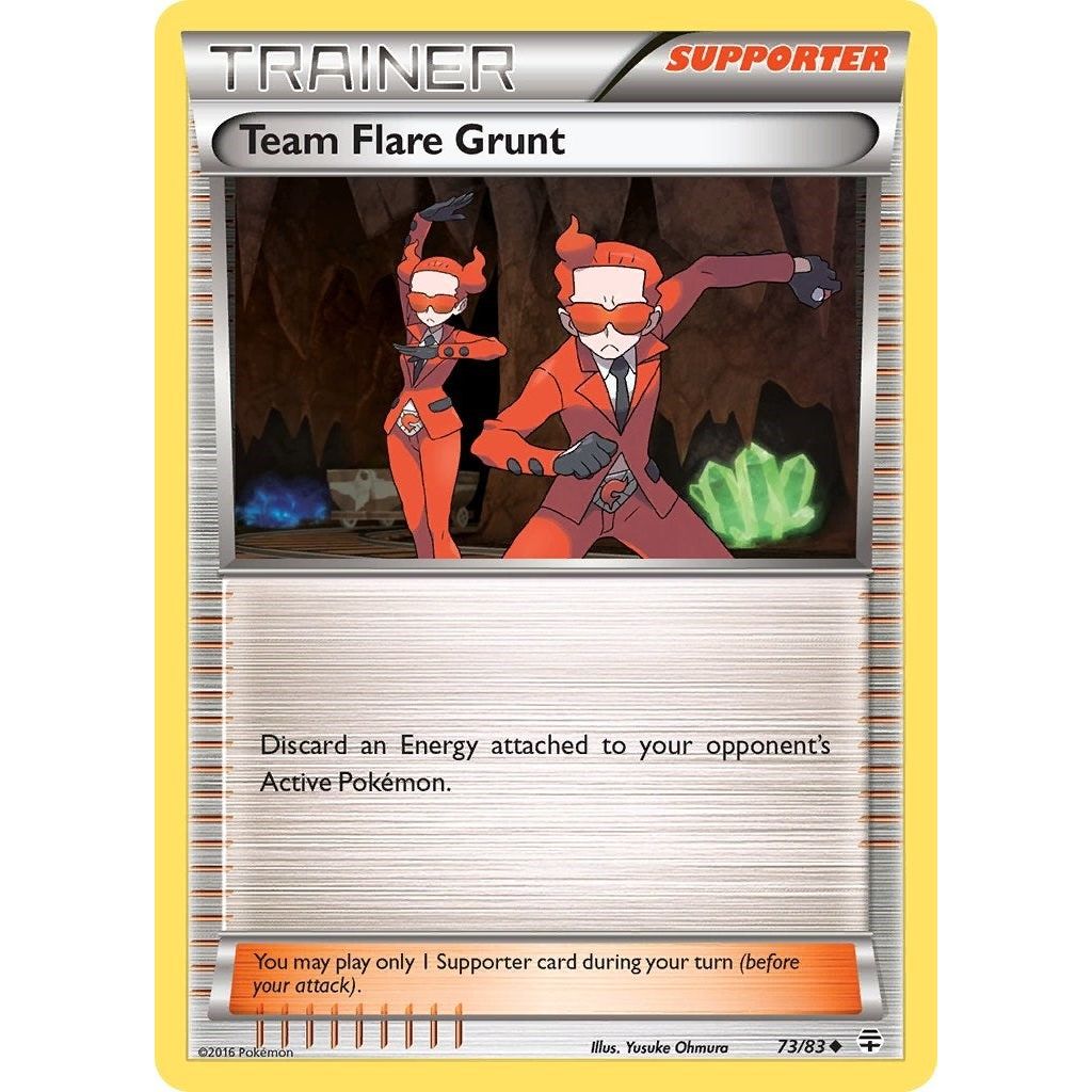 Image for Team Flare Grunt (73/83) (GEN) - Pokemon